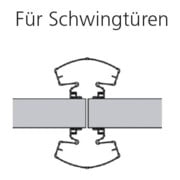 ELLEN Finprotect Plus 9090 z. schrauben KF weiß, L 2500mm-4