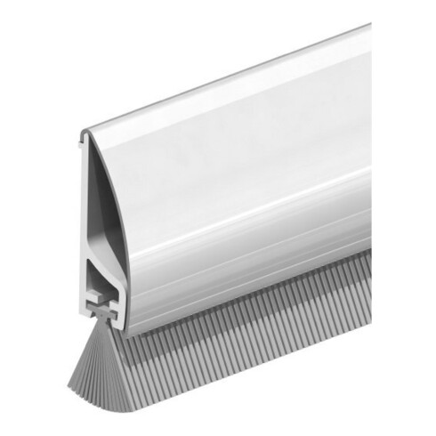 ELLEN Inox Deluxe avec brosse, acier zingué, L 1000 mm