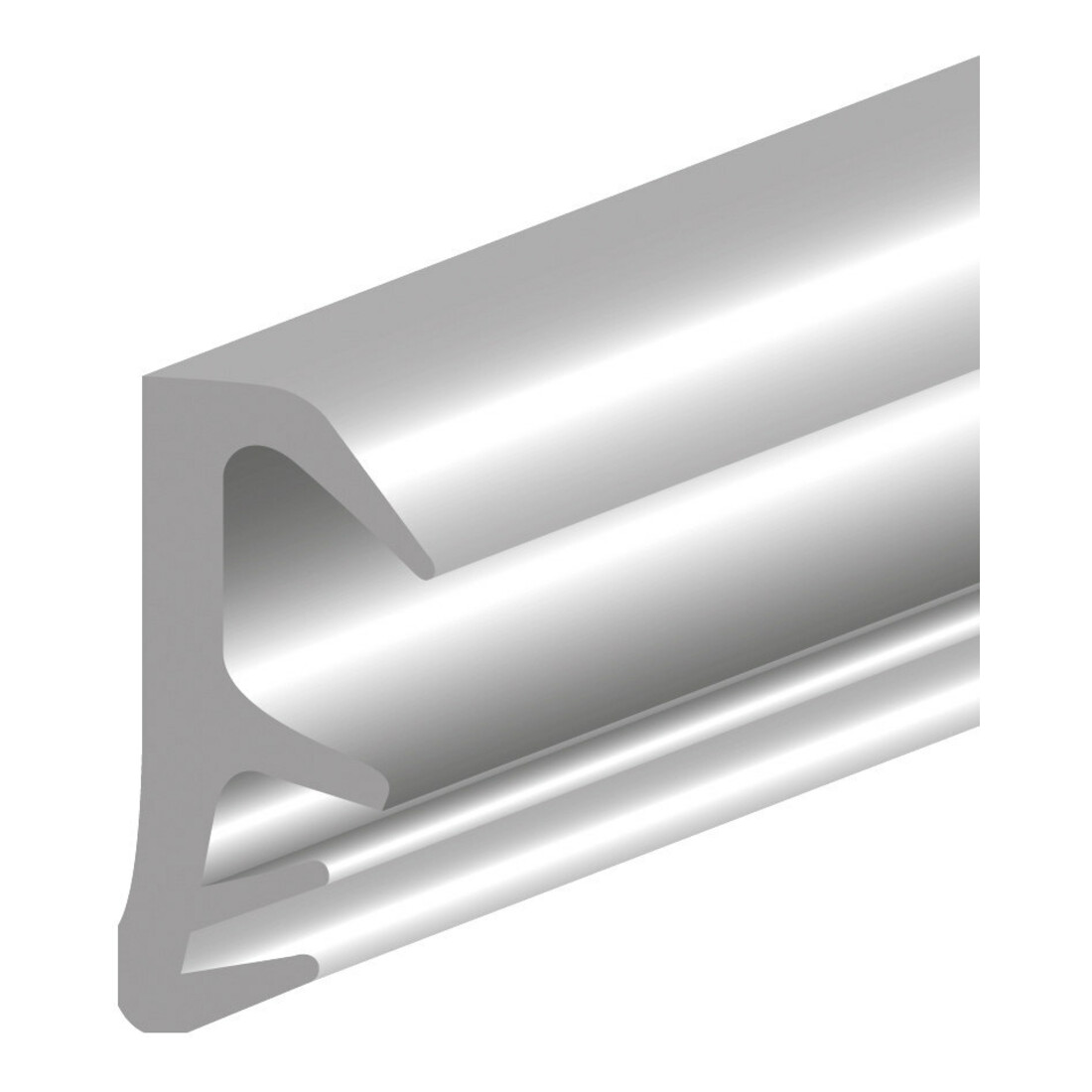 ELLEN Joint à feuillure battante 4050, simple, EV blanc DIY Progr., L 5m