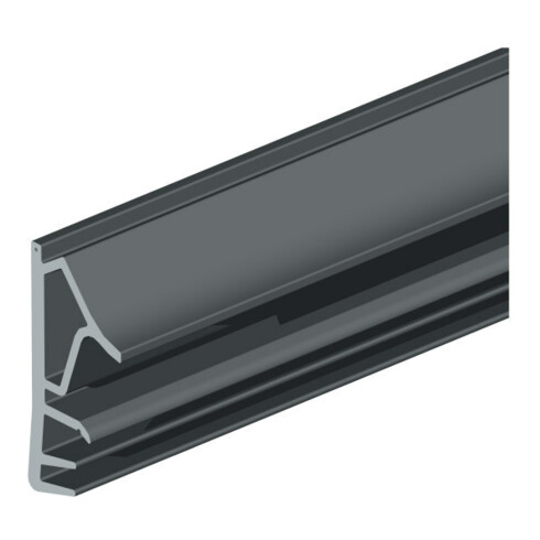 ELLEN Joint à rainure battante 1501 SCF Silicone noir, Nb. 5xFh. 15, L150m