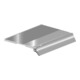 ELLEN Joint de seuil ANB 7 incliné alu argenté, Br50xH3xL3000-1