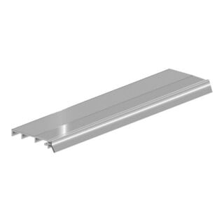 ELLEN Joint de seuil ANB 7 N incliné alu argent, Br49xH8xL3000
