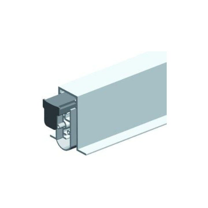 ELLEN Joint de seuil de porte automatique, Omega si, 958 mm pour encastrement et montage visible
