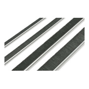 ELLEN Joint de seuil de porte IBS 39 à encastrer, PP dur noir, L 2500, H 20-1