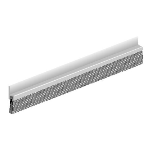 ELLEN Joint de seuil de porte IBS 39 à visser alu argent, H38 x L3000, PH20