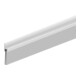 ELLEN Joint de seuil de porte IBS 50 non percé, alu argent, H50 x L1000, BH30-1