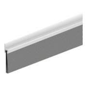 ELLEN Joint de seuil de porte IBS 60 non percé, alu argent, H60 x L1000, BH40-1
