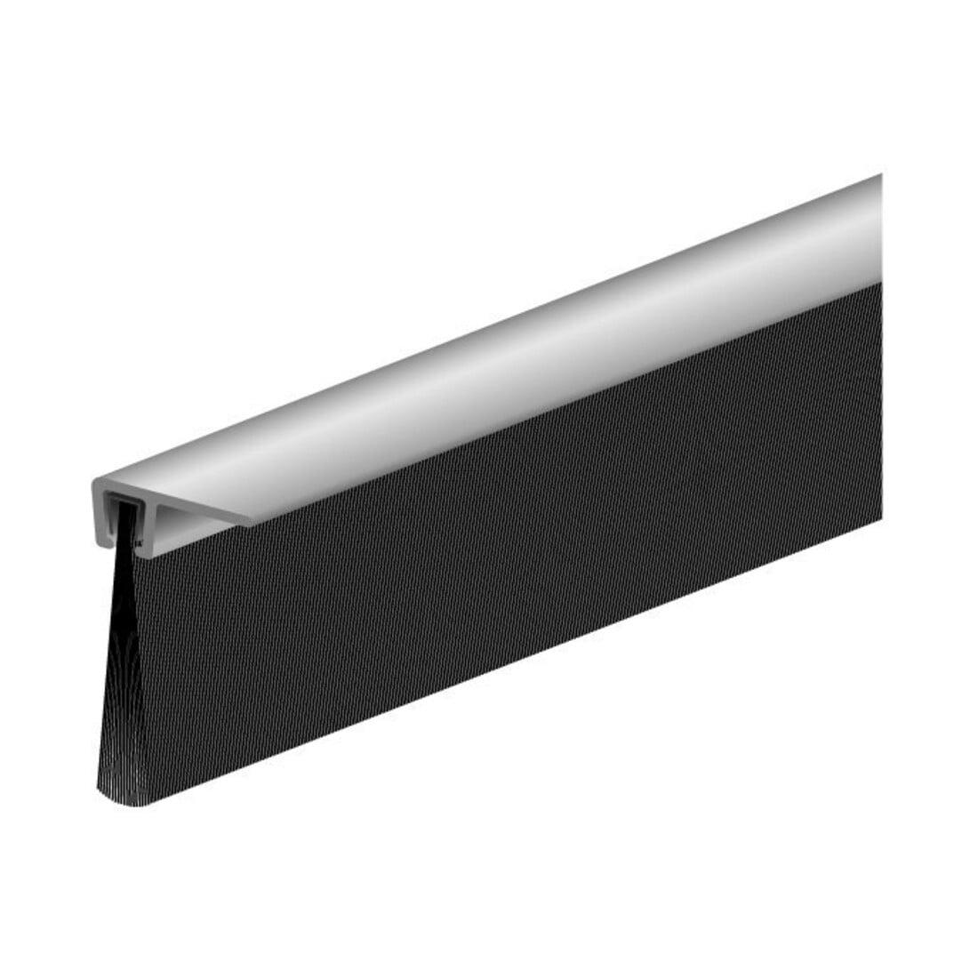 ELLEN Joint de seuil de porte IBS 90-32 incliné alu argent, H16xL1000, P25,5