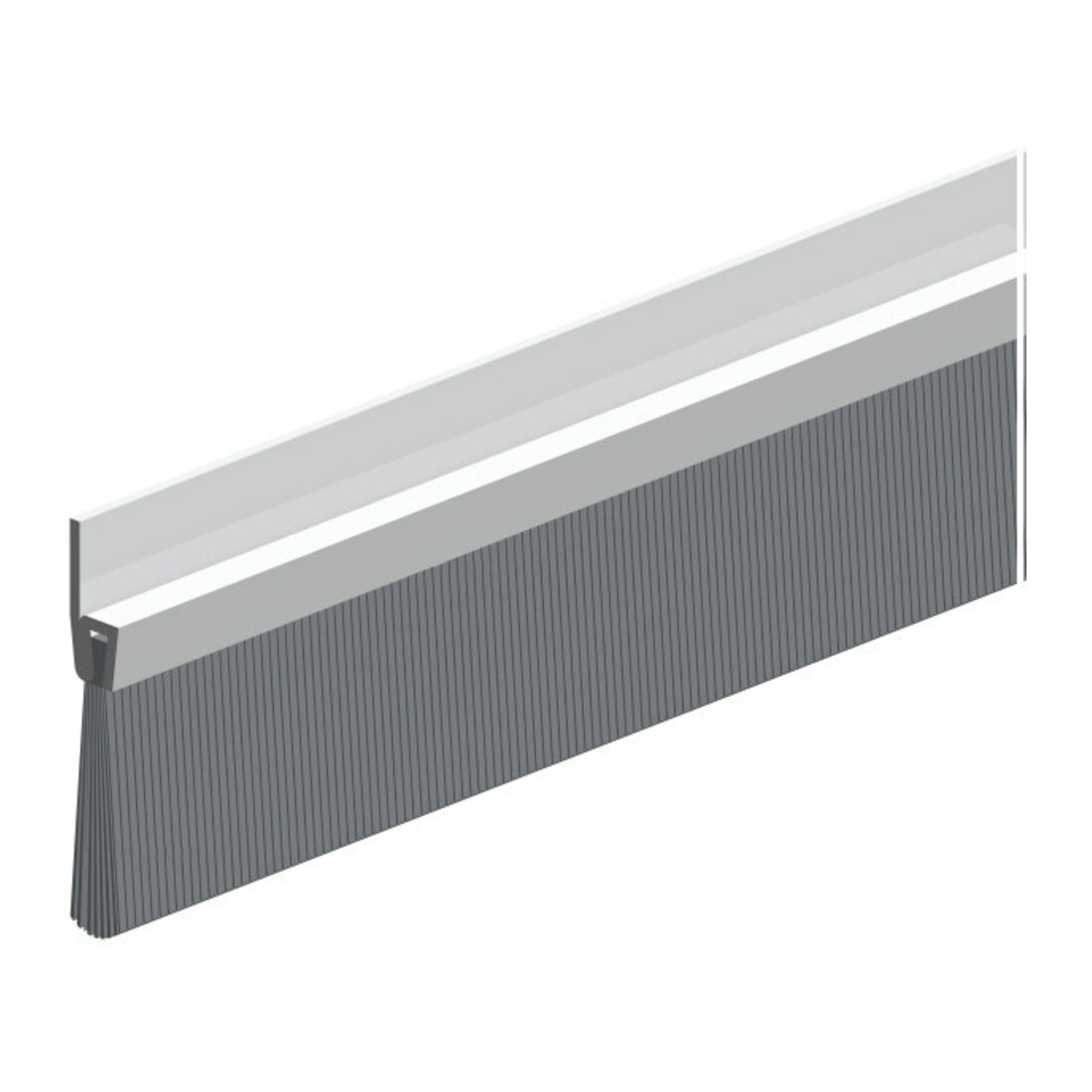 ELLEN Joint de seuil de porte IBS POG 65 non percé argent, H65 x L1000, HP40