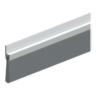 ELLEN Joint de seuil de porte IBS POG 65 non percé argent, H65 x L2500, BH40