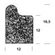 ELLEN Joint en mousse EPDM gris 7011, DIY Prog, L 5m-3