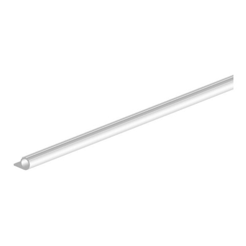 ELLEN Joint profilé 10107 pour antidérapant silicone blanc, L9 x H6, L100m