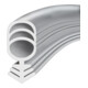 ELLEN Joints de cadre de porte Pomme de pin 104 6102516 Silicone blanc-4