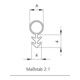 ELLEN Joints de cadre et de porte Pomme de pin 104,6102511 Silicone marron-3