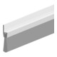 ELLEN Joints de seuil de porte IBS POG 55 non percé argent, H55 x L2500, HP30-1