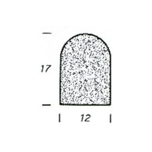 ELLEN Moosgummidichtung 7021 zum einstecken EPDM grau, L 5mtr