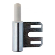 ELLEN Partie cadre 2 pcs acier zingué avec Nb, roulettes ø 15, poids porte 60kg-1