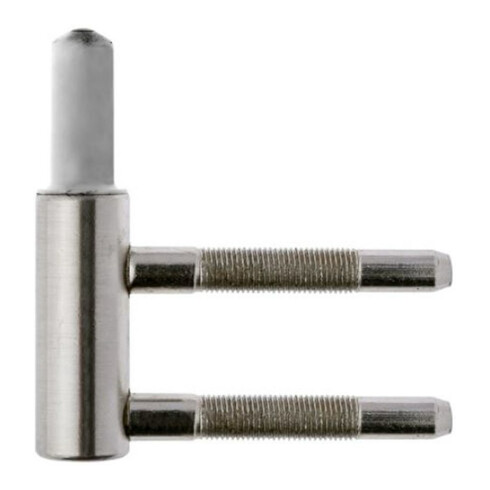 ELLEN Partie cadre 2 pcs bois, avec Nb, roulettes Ø 15 mat verni, poids porte 60 kg