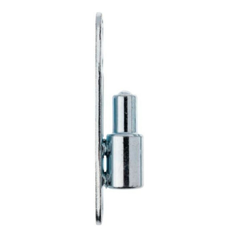 ELLEN Partie cadre 2 pcs Bois/PVC galvanisé Roues ø 15, poids porte 40 kg