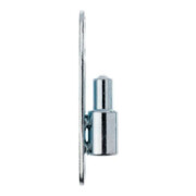 ELLEN Partie cadre 2 pcs Bois/PVC galvanisé Roues ø 15, poids porte 40 kg-1