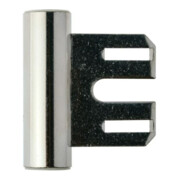 ELLEN Partie cadre 3 pcs acier, avec Nb, nickelé Roulettes ø 15, poids porte 60kg-1