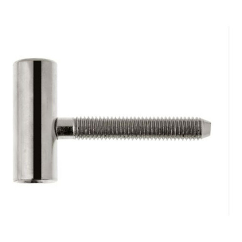 ELLEN Partie d'aile 2 pcs bois, à encastrer, roulettes nickelées ø 15, poids porte 60kg