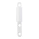ELLEN Partie d'aile 2 pcs bois/PVC blanc, rouleau, ø15, poids porte 40 kg-1
