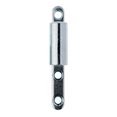 ELLEN Partie d'aile 2 pcs Bois/PVC galvanisé Roulettes ø 15, poids porte 40kg