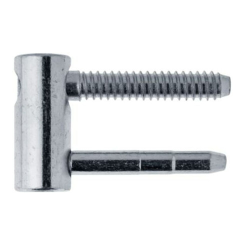 ELLEN Partie d'aile Exacta 2 pcs 3D, avec Nb, roulettes zinguées ø 16, poids porte 100kg