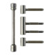 ELLEN Paumelle design FK, 3 pcs nickel mat, rouleaux ø 15, poids porte 60 kg-1