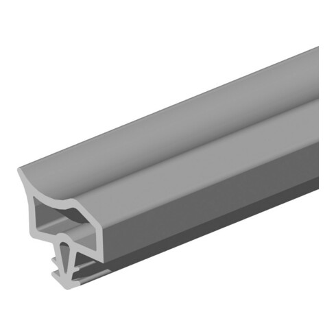 ELLEN Profil de battue de porte 3967, simple, EV noir DIY Progr., L 5m