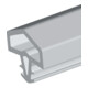 ELLEN Profil de frappe de porte 0680, simple face, EV gris DIY Progr., L 5m-1