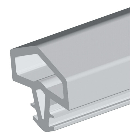 ELLEN Profil de frappe de porte 0680, simple face, EV gris DIY Progr., L 5m