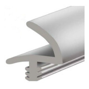 ELLEN Profil de frappe de porte L 2755 TPE blanc, DIY Progr, L 5m-1