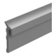 ELLEN Profil de rebord de fenêtre L 2362 à poser TPE gris, H25 x P2,7 L100m-1