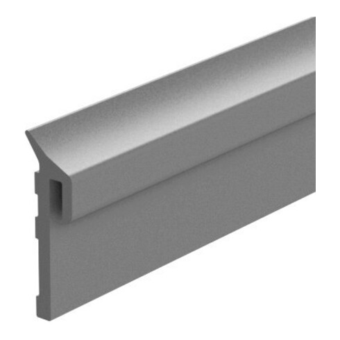 ELLEN Profil de rebord de fenêtre L 2362 à poser TPE gris, H25 x P2,7 L100m