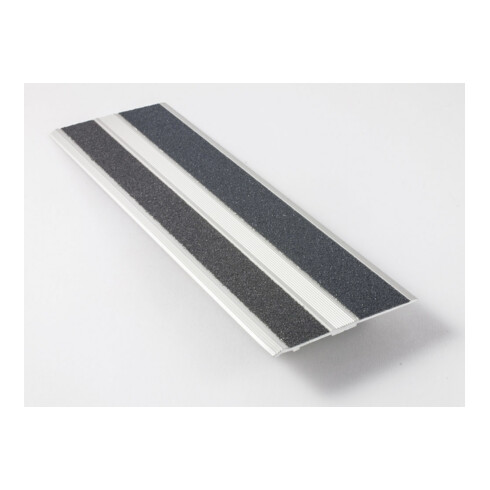 ELLEN Profil de seuil SP69 à visser alu gris/noir, L 69 x P 1000 mm