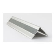 ELLEN Protection bord de mur MS50 à visser alu gris, L50 x H50 x L1000-1