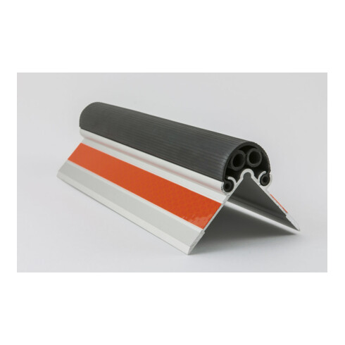 ELLEN Protection de bordure MS60 à visser Alu orange, L1000 x H60 x P60