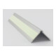 ELLEN Protection de bordure murale MS40 à coller alu gris, L40 x H40 x L1000-1