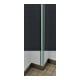 ELLEN Protection de bordure murale MS40 à coller alu revêtement, L40 x H40 x P1000-2