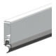 ELLEN Rail d'étanchéité ASP avec silicone alu argent, H34,5xL2300, St8,5-1