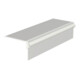 ELLEN Renovation rail L.1800mm I.55mm Aluminium anodisé argent avec vis-1