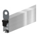 ELLEN Türabsenkdichtung EllenMatic Brush 1803756, 1208mm silber-1