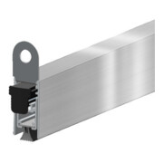 ELLEN Türabsenkdichtung EllenMatic Brush 1803756, 1208mm silber