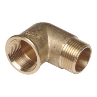 Elmar Jung Coudé 90° AG 3/4" IG 3/4" Laiton