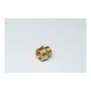 Elmar Jung Gewindenippel reduziert AG 1" AG 3/4" Messing