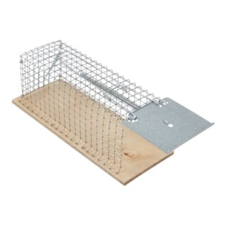 Elmar Jung Lebend-Rattenfalle Classic 30 x 12 x 13 cm Drahtkäfig