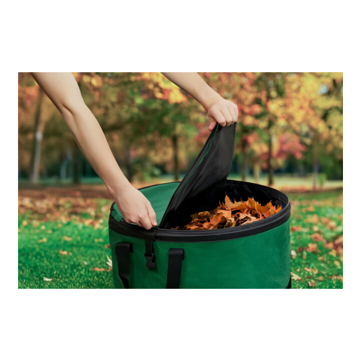 Elmar Jung Tuinafvalzak Close pop up 150 l met deksel polyester