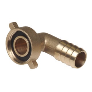 Elmar Jung Winkelverschraubung 2tlg. IG 3/4" Tülle 1/2" Messing